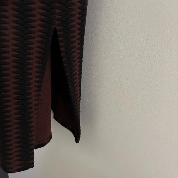 NWT Anthropologie Maeve Meridian Midi Dress Brown & Black Size Small - Picture 8 of 14